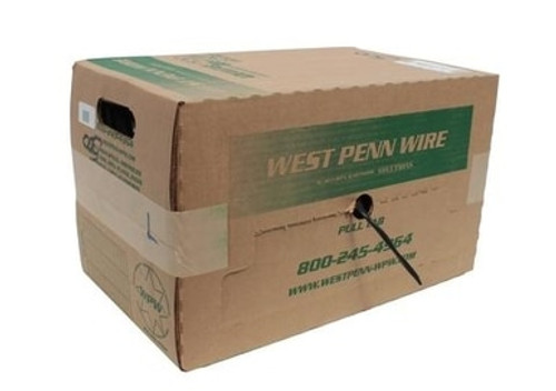 West Penn 454-WH Premium EZ-Strip 2 Cond 22 AWG Flexible Shielded, White, CM, 1000' West Penn 454-WH Premium EZ-Strip 2 Cond 22 AWG Flexible Shielded, White, CM, 1000'