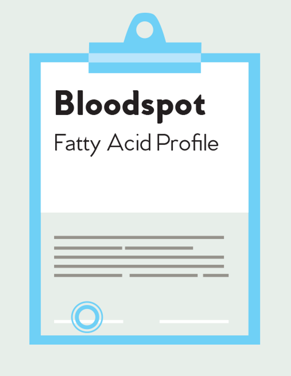 Bloodspot Fatty Acid Profile Test with The Drugless Doctor