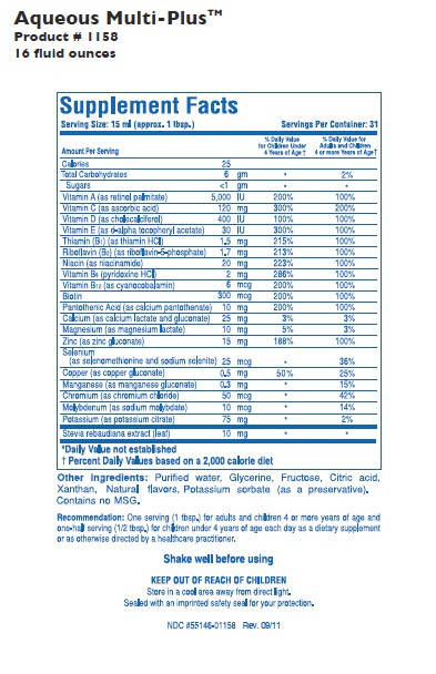 Aqueous Multi-Plus - Biotics Research - The Drugless Doctor