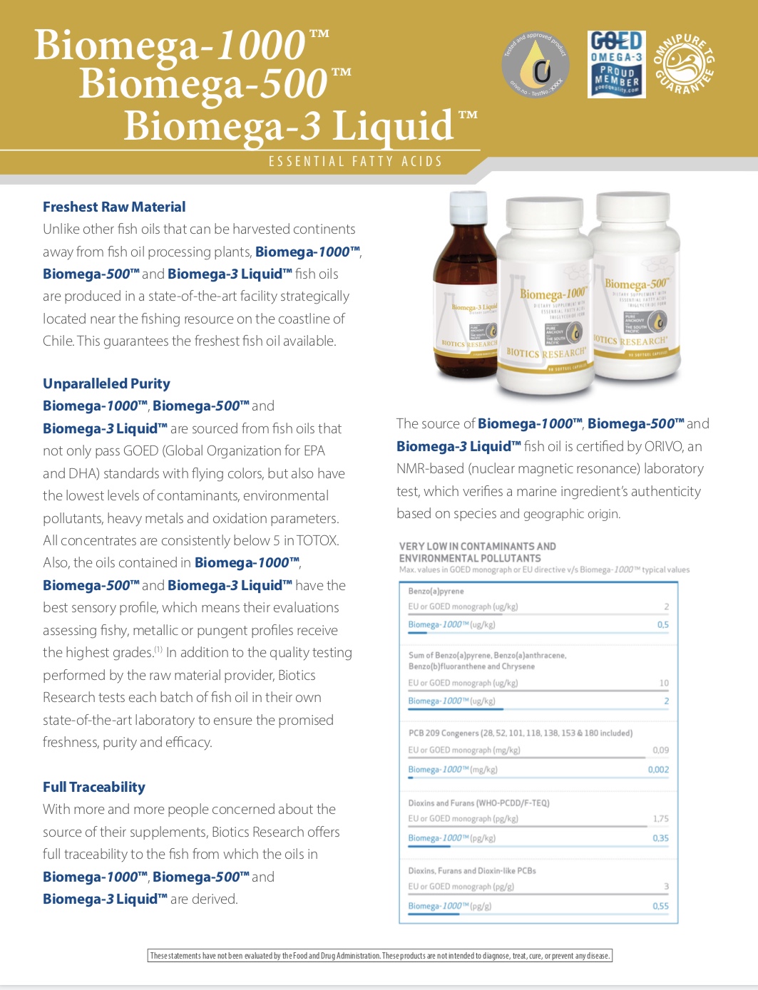 Biomega-1000™  Biotics Research