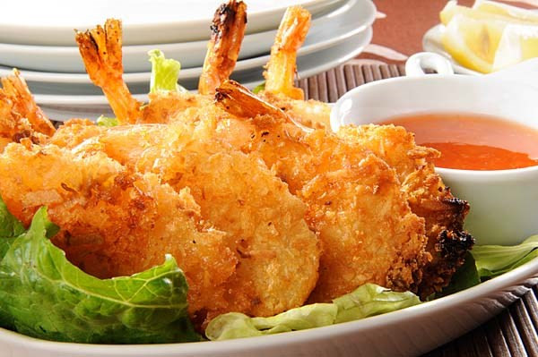Crispy Fried Shrimp In Airfryer Bread Crumbs Air Fryer Crispy