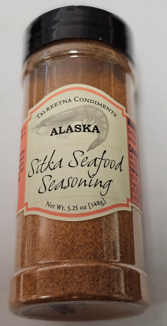 Talkeetna Condiments Sitka Seafood Seasoning to add flavor to any seafood dish!