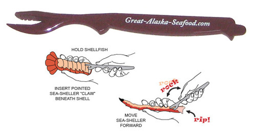 Crab Crackers are awesome for opening up crab legs, claws and lobster tails from Great Alaska Seafood.