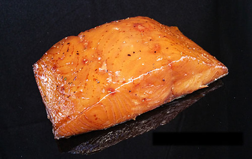Honey Smoked White King Salmon | sold per lb