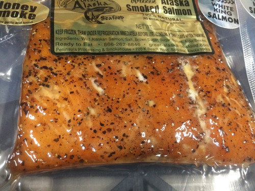Honey Smoked White king salmon portions are delicious with all natural ingredients and wild alaskan salmon.