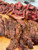 Grilled Australian Wagyu skirt steak sliced against the grain