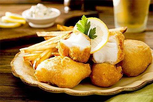 Beer Battered Ling Cod