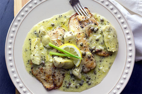 Calamari Piccata