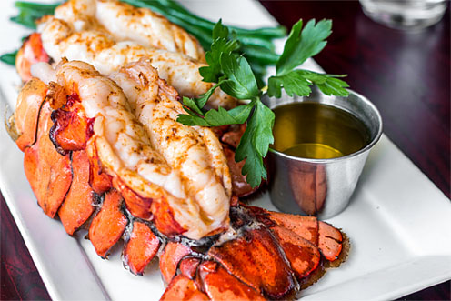 Jeff's Broiled & Buttered Lobster Tails