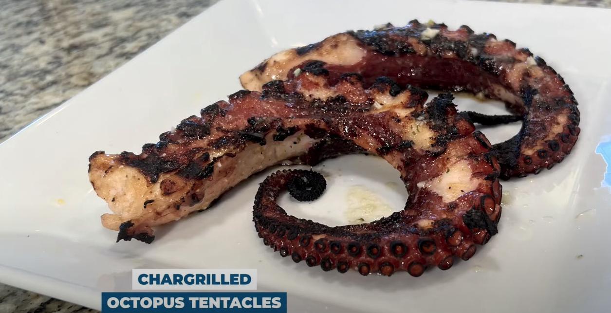 Chargrilled Wild Octopus Tentacles