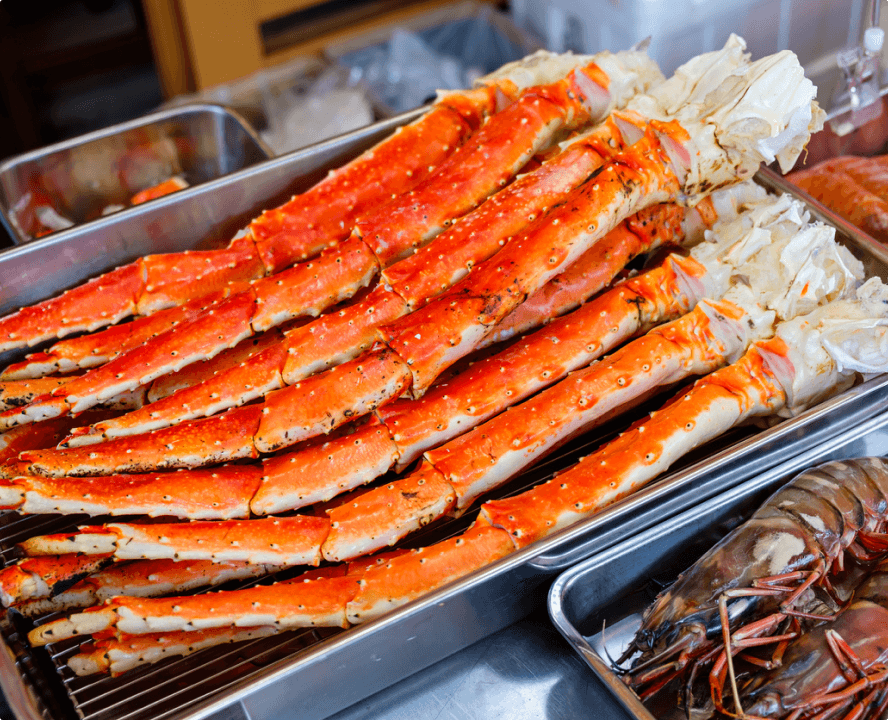 Great Alaska Seafood - 100% Wild King Crab, Salmon, Shrimp, Halibut