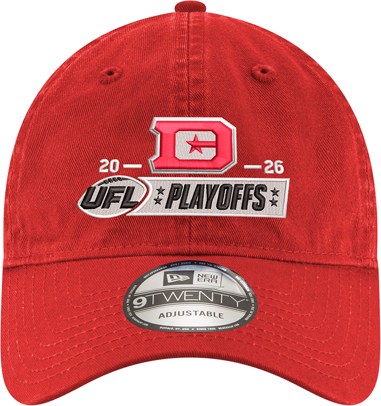 DC Defenders New Era 2026 Playoffs 920 Adjustable Cap - ShopTheUFL
