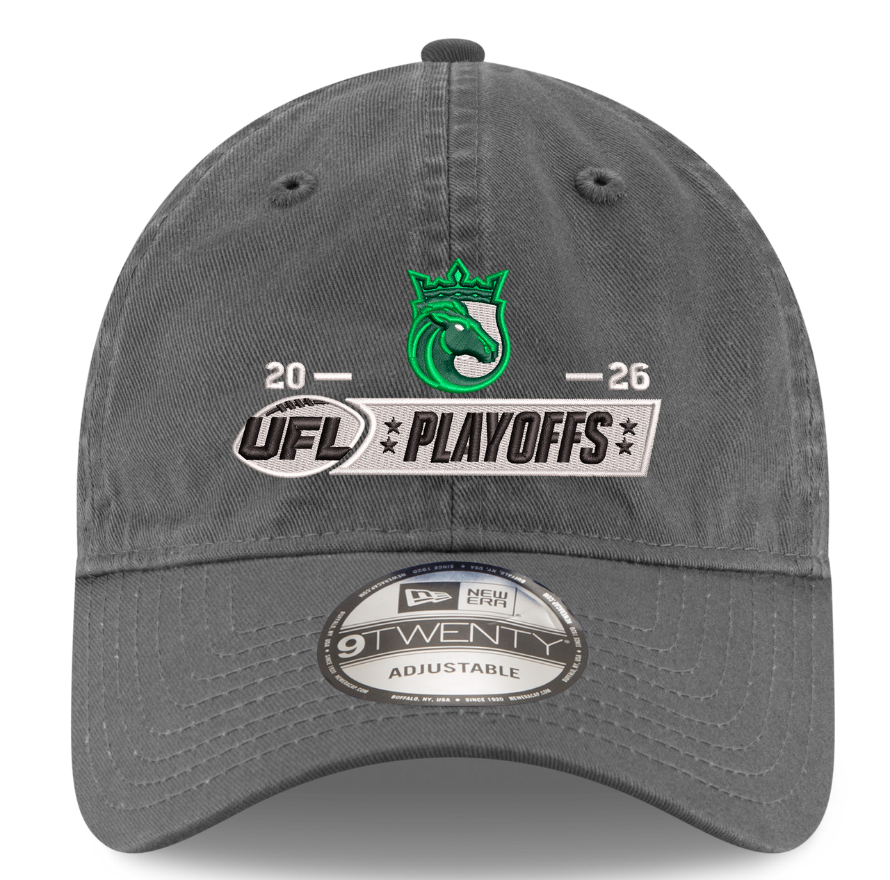 Louisville Kings New Era 2026 Playoffs 920 Adjustable Cap - ShopTheUFL