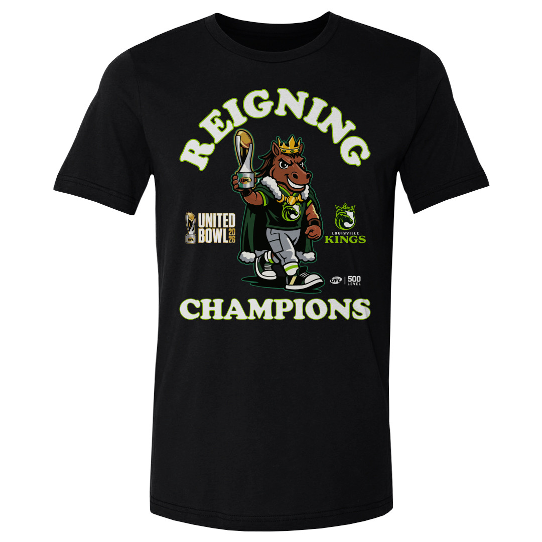 Louisville Kings Mascot Champion T-Shirt - ShopTheUFL
