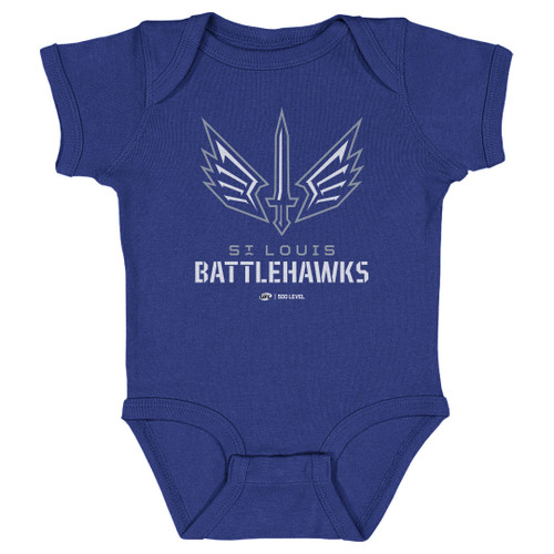 St. Louis Battlehawks Primary Logo White Kids Baby Onesie - ShopTheUFL