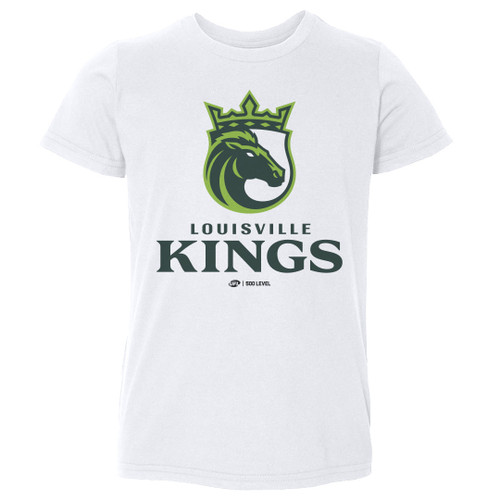 Louisville Kings Primary Logo Tri Ash Kids T-Shirt - ShopTheUFL