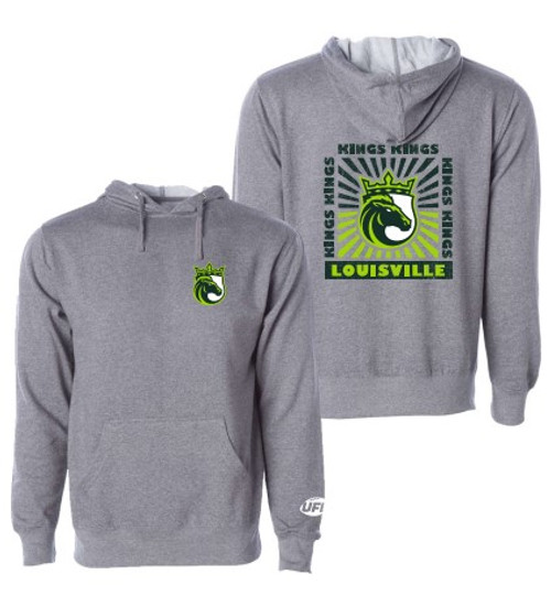Louisville Kings Sunspot Front Back Hoodie