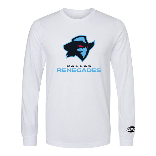 Dallas Renegades Logo Long Sleeve T-Shirt