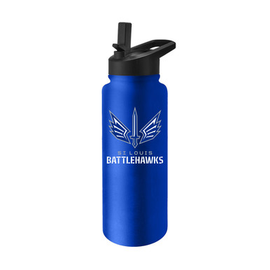 St Louis Battlehawks 34oz Logo Quencher Bottle - ShopTheUFL