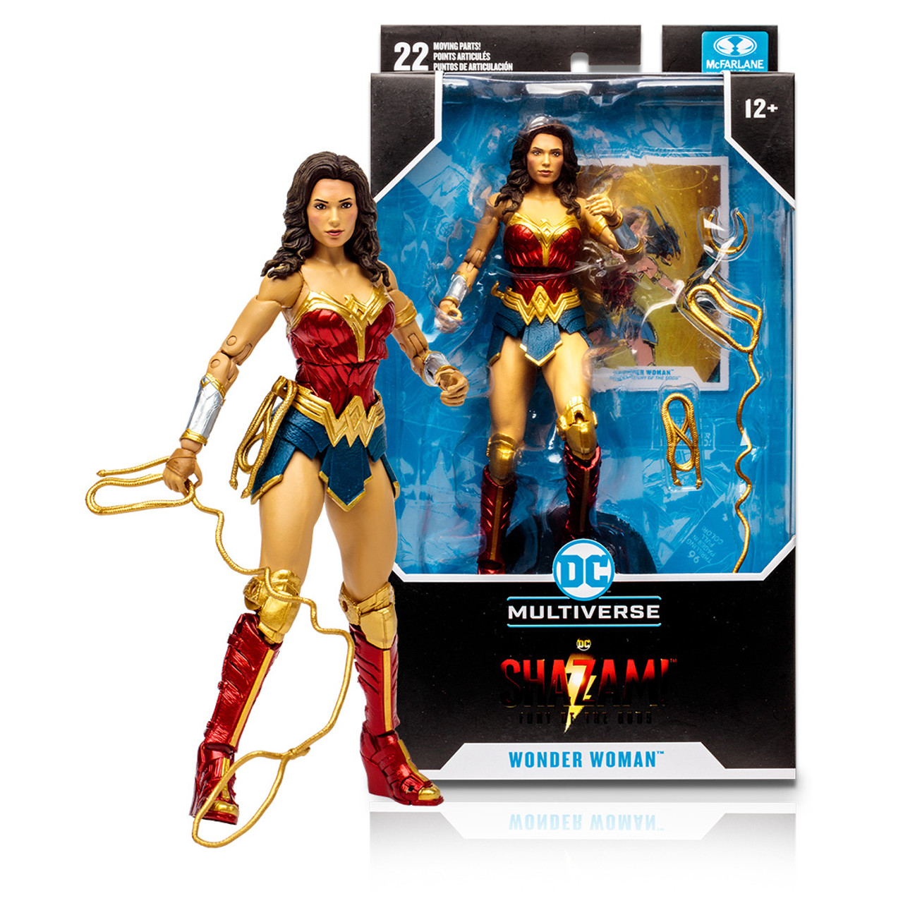 Shazam!/Wonder Woman (Shazam!: Fury of the Gods) Bundle (2) 7 Figures