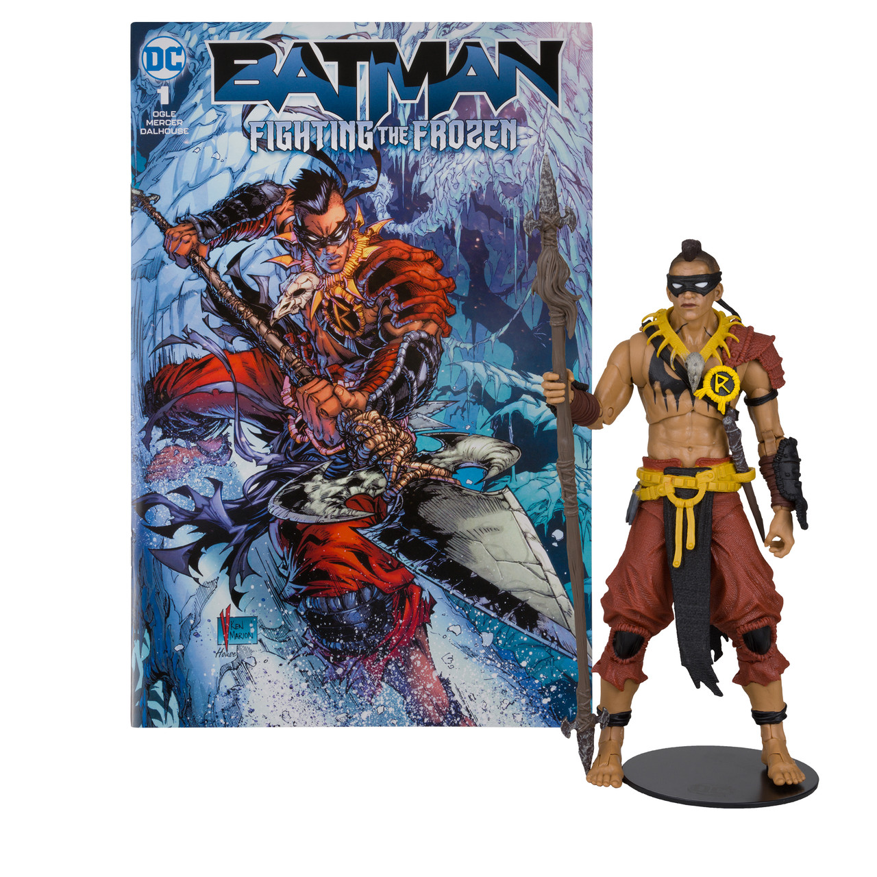 Robin w/Batman Fighting the Frozen Comic (DC Page Punchers) 7