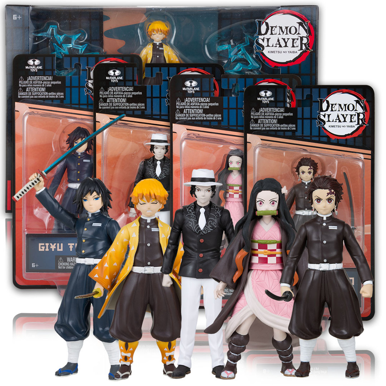 Figures Demon Slayer Coleção Completa