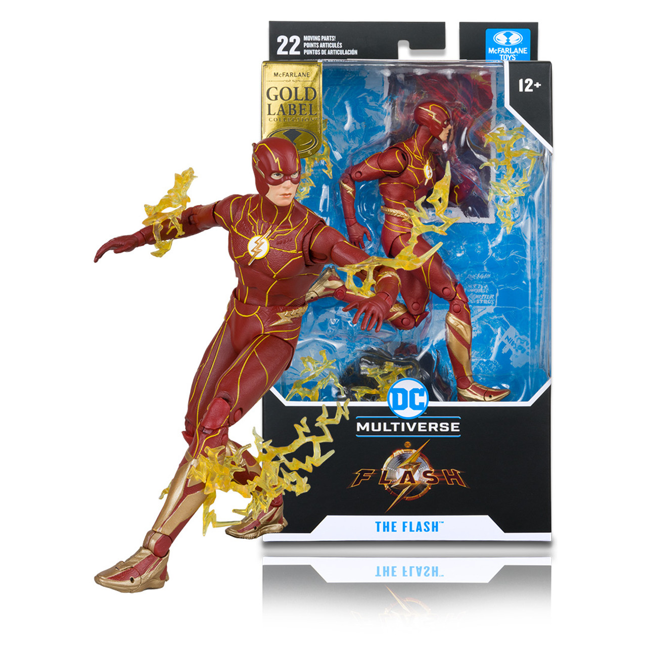 海外　限定品 　 ザ・フラッシュ　McFarlane DC Multiverse Gold Label 　フィギュア