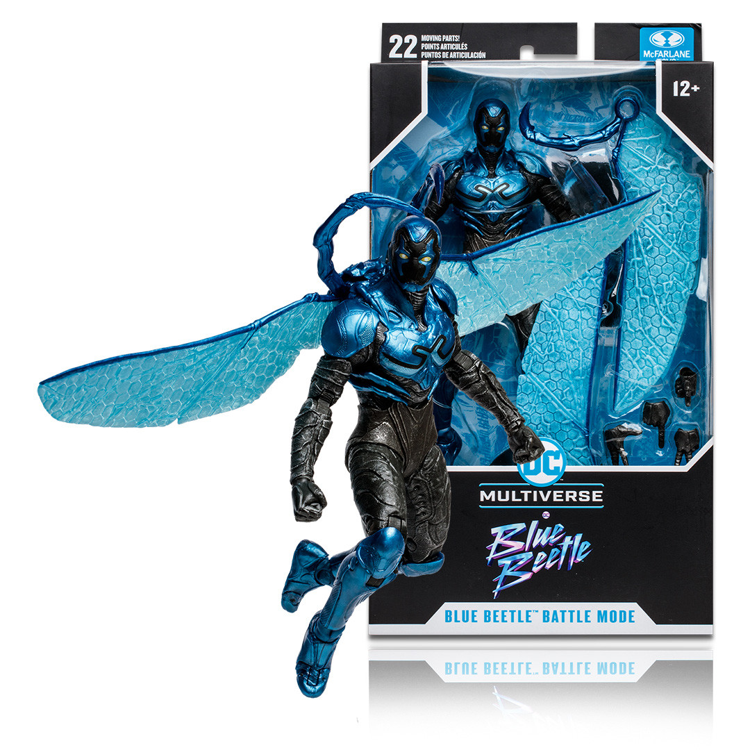 Blue Beetle in Battle Mode (Blue Beetle Movie) 7