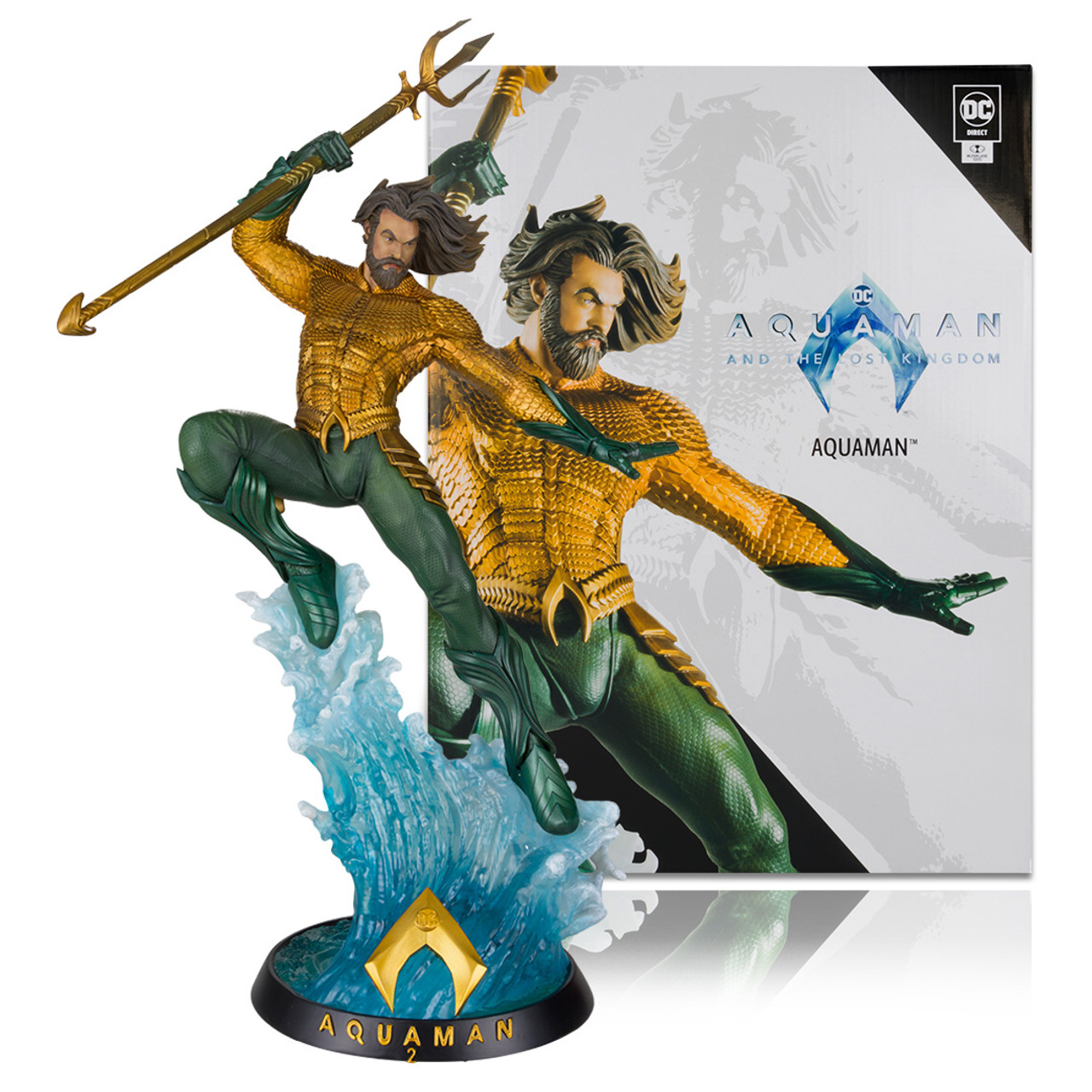 DC Shop: AQUAMAN AND THE LOST KINGDOM DC Multiverse Aquaman 12” Statue