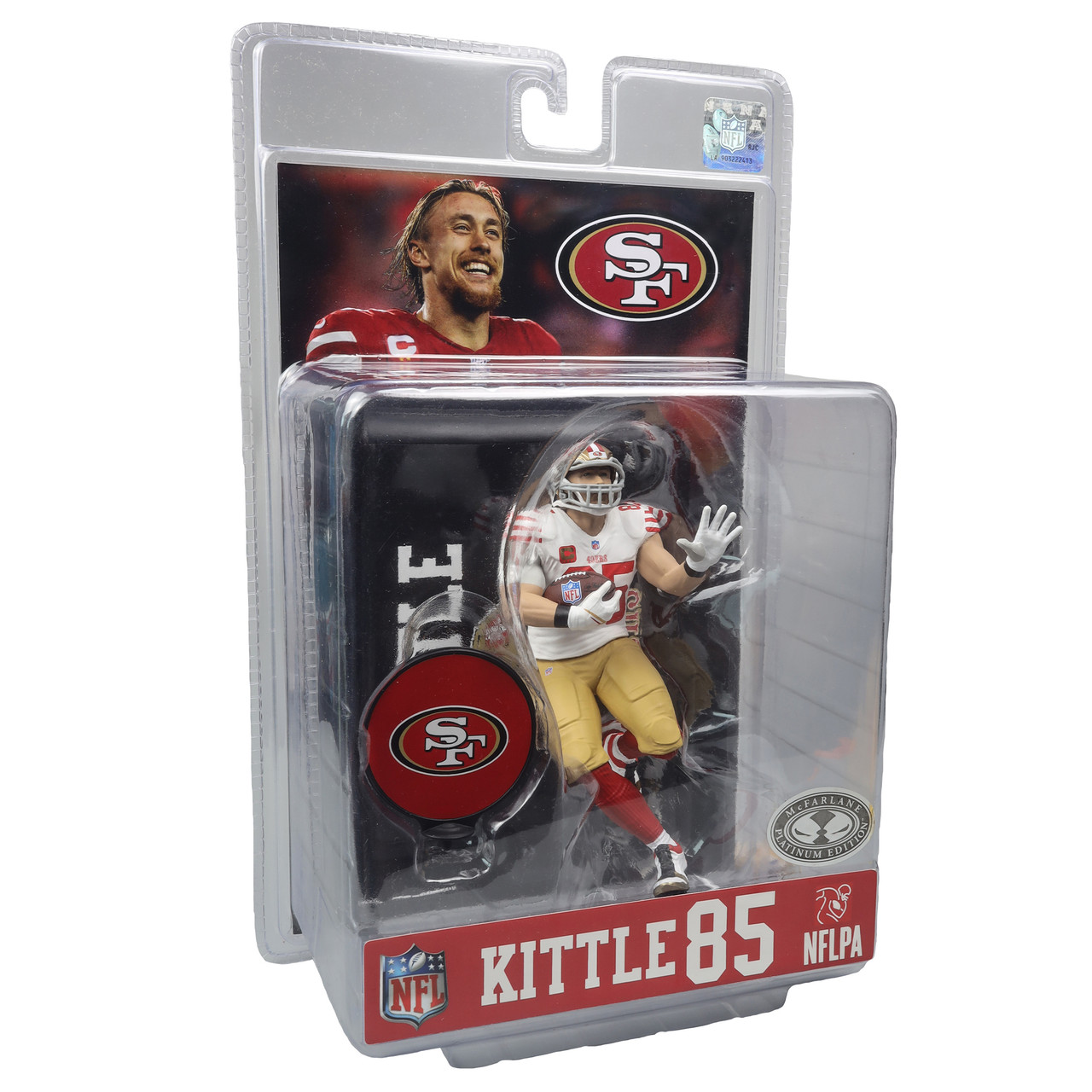 George Kittle (San Francisco 49ers) NFL Factory Sealed Case (6) w/CHASE  (PRE-ORDER ships in December)
