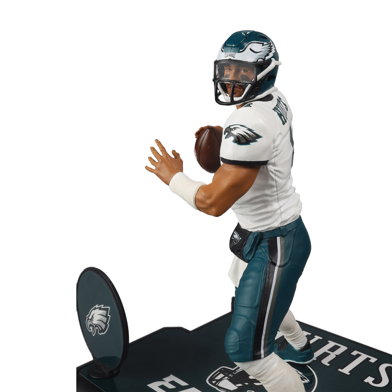 McFarlane Toys NFL Philadelphia Eagles SportsPicks Football Jalen Hurts  Action Figure [Red Jersey, Regular Version] (Pre-Order ships January)