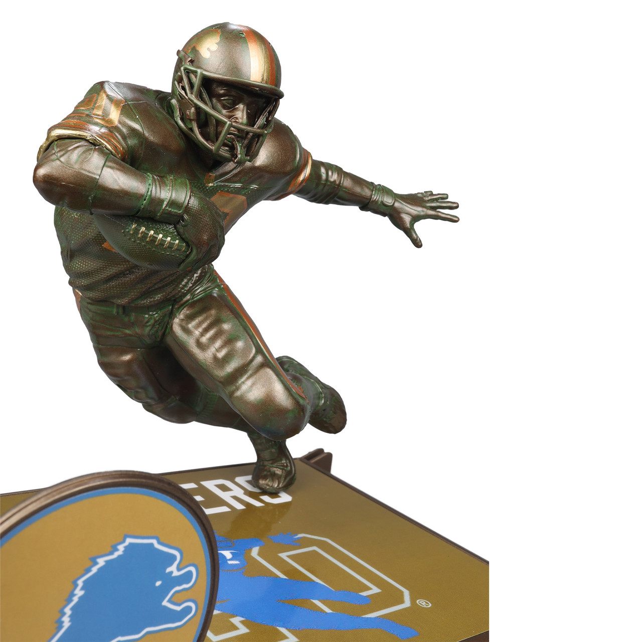 Barry Sanders Bronze (Detroit Lions) Gold Label NFL 7