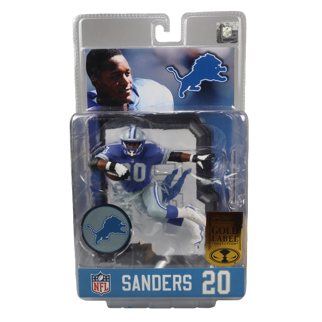 Barry Sanders (Detroit Lions) Bundle w/ Gold Labels (3) NFL 7