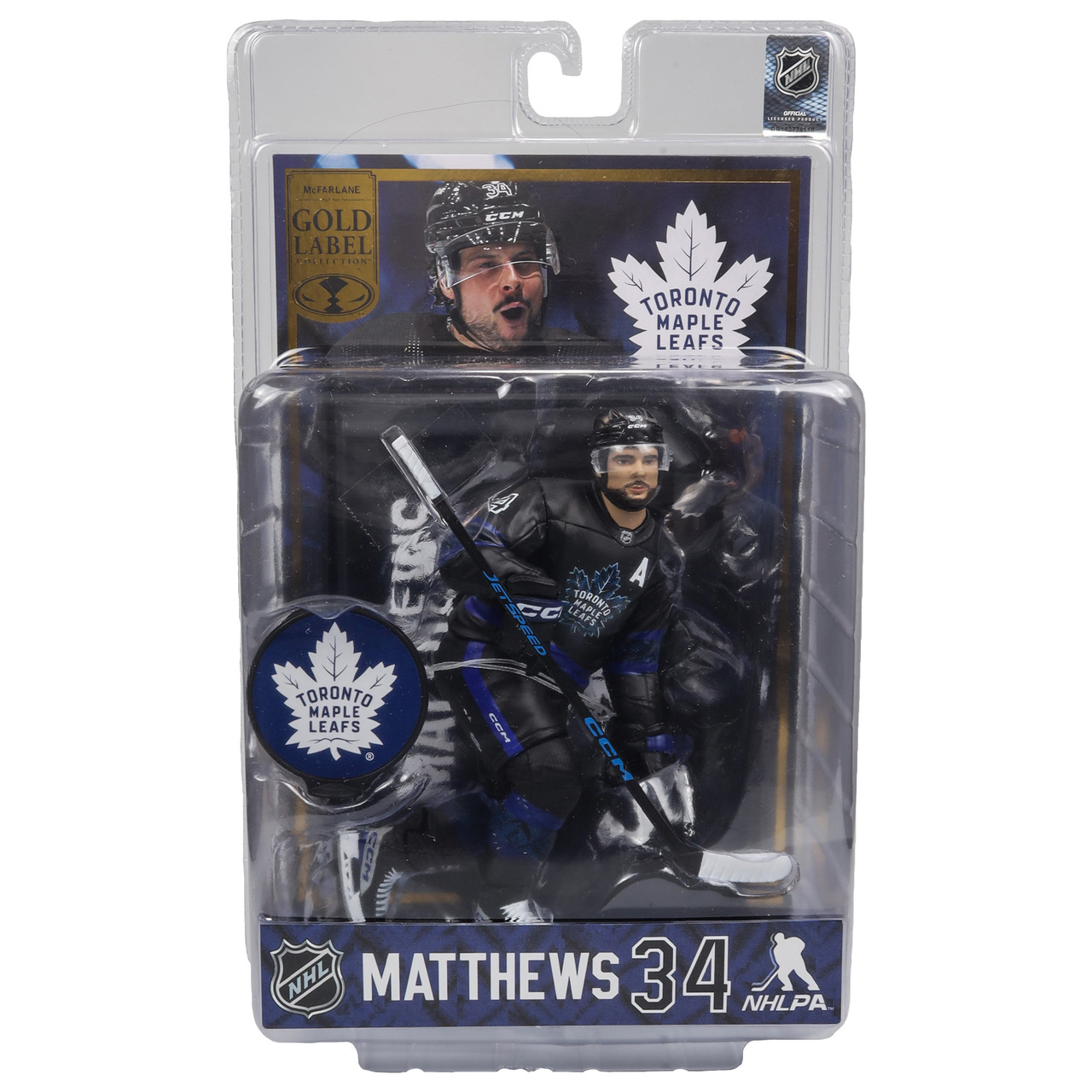 Auston Matthews w/Third Jersey (Toronto Maple Leafs) Gold Label NHL 7  Figure McFarlane's SportsPicks (PRE-ORDER ships December) - McFarlane Toys  Store