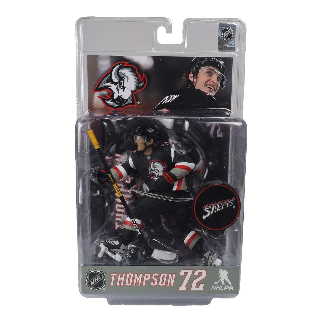 Tage Thompson (Buffalo Sabres) NHL Factory Sealed Case (6) w/CHASE  (PRE-ORDER ships December) - McFarlane Toys Store