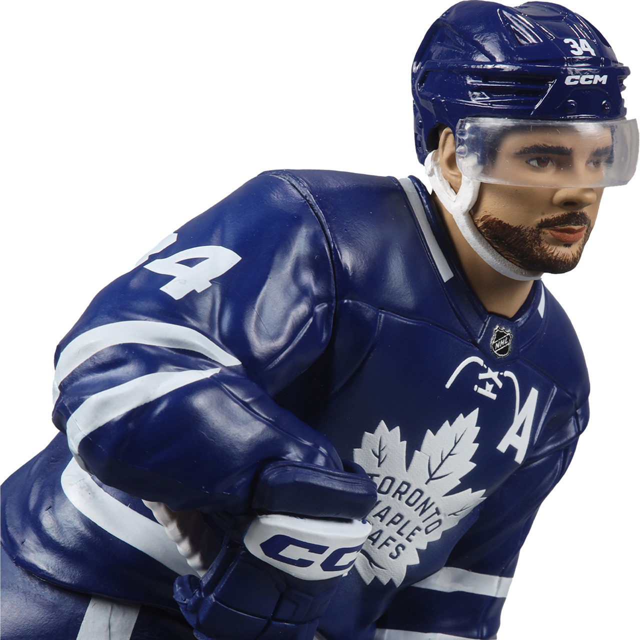  McFarlane Toys - Auston Matthews (Toronto Maple Leafs) Gold  Label NHL 7in Posed Figure, McFarlane's SportsPicks : Sports & Outdoors