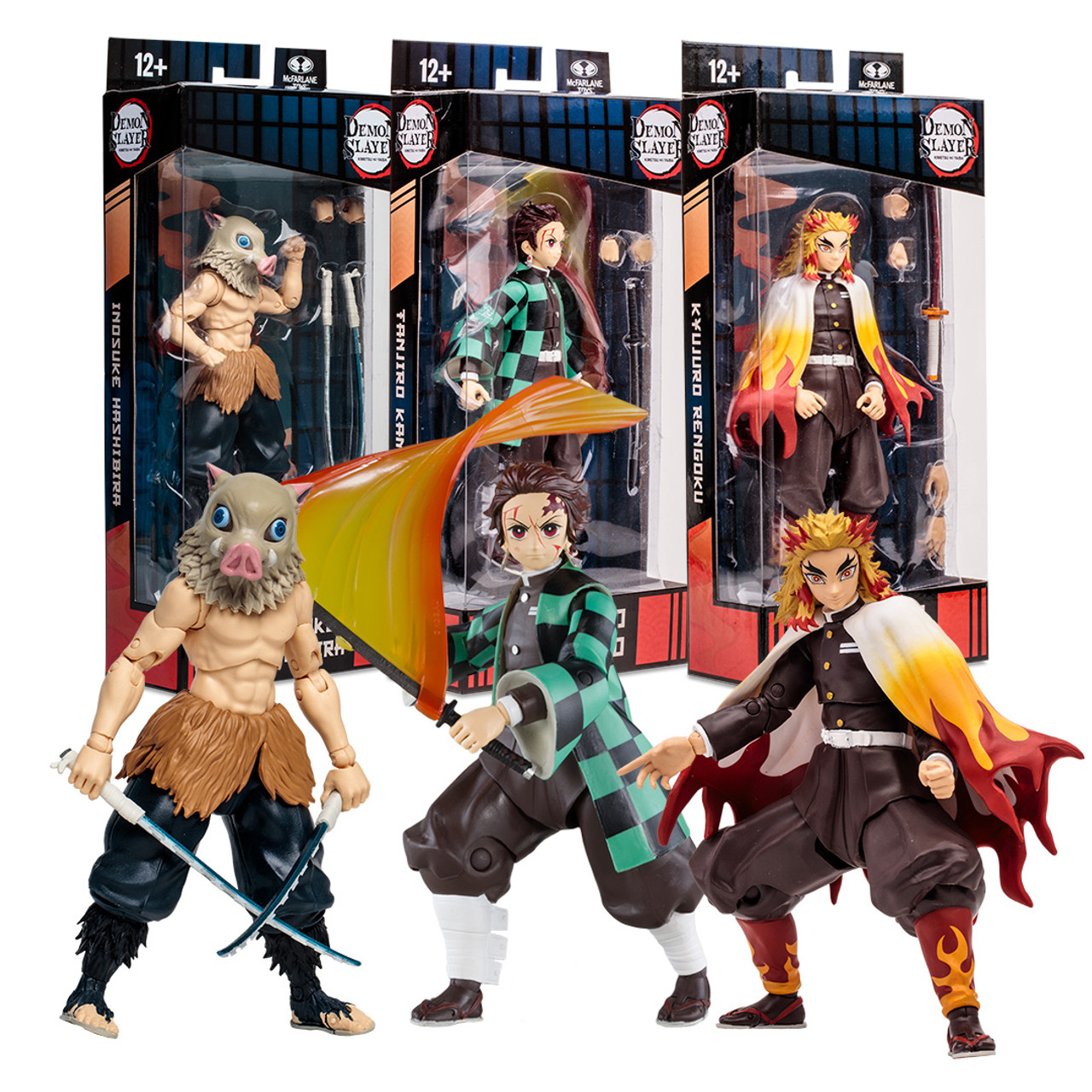 Figures Demon Slayer Coleção Completa