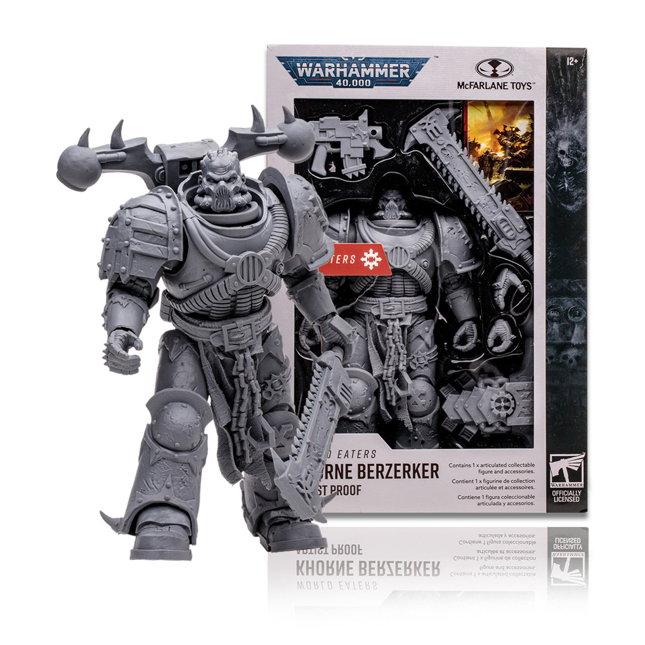  McFarlane Warhammer 40K: Ultramarine, Necron, Unpainted  Ultramarine Action Figure Set of 3 : Toys & Games