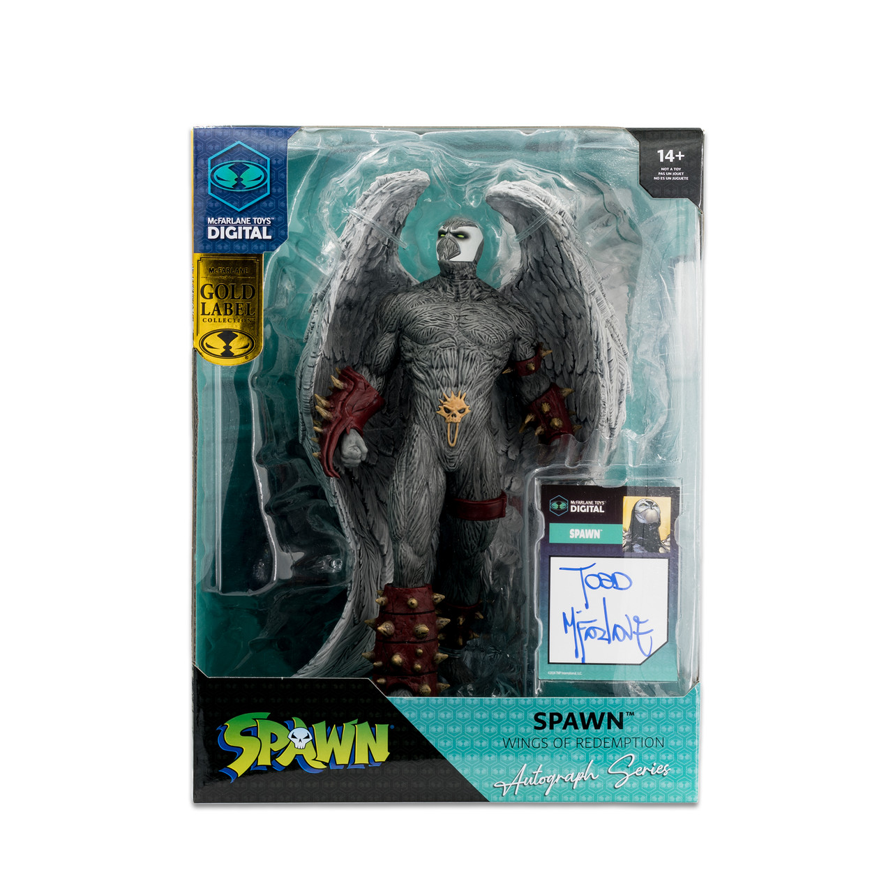 Spawn (Wings of Redemption) McFarlane AUTOGRAPHED 1:8 Statue GOLD LABEL  w/Digital Collectible MTS Exclusive (PRE-ORDER ships April)