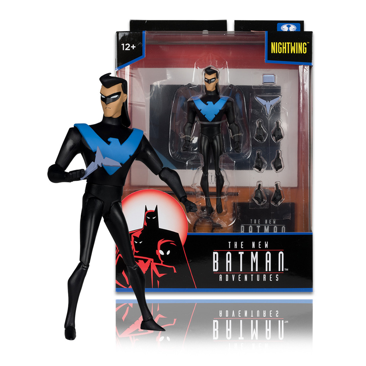 NIGHTWING Black&White フィギュア バットマン BATMAN Nightwing (The New Batman Adventures) 6