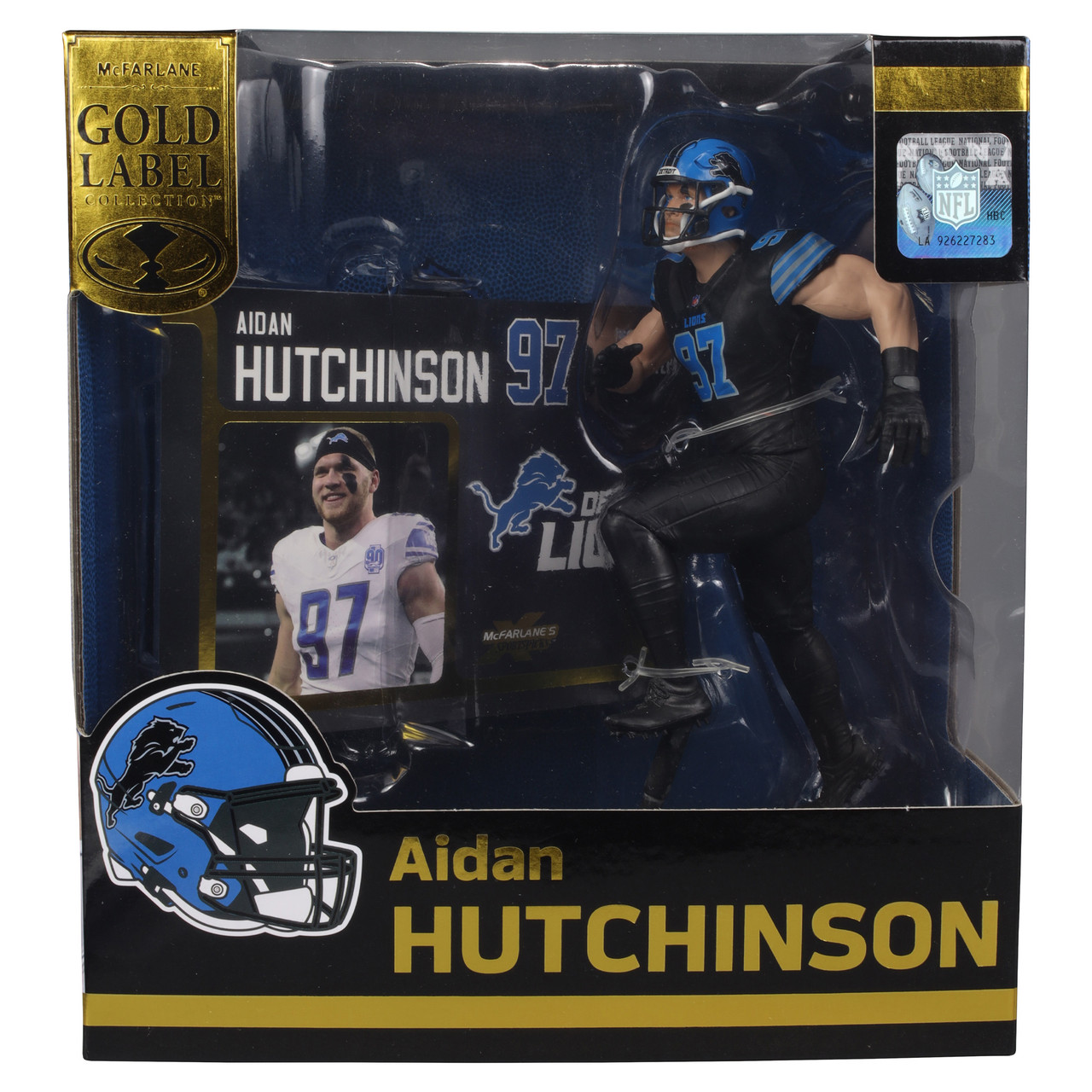 Aidan Hutchinson w/Alternative Jersey (Detroit Lions) Gold Label