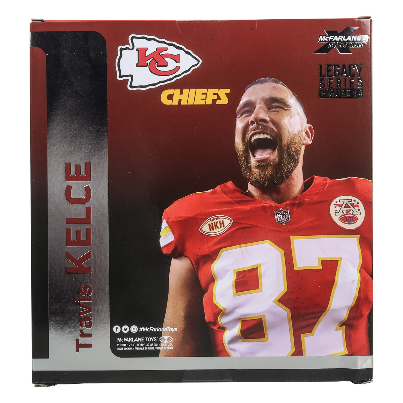 Travis Kelce (Kansas City Chiefs) NFL Factory Sealed Case (6) w