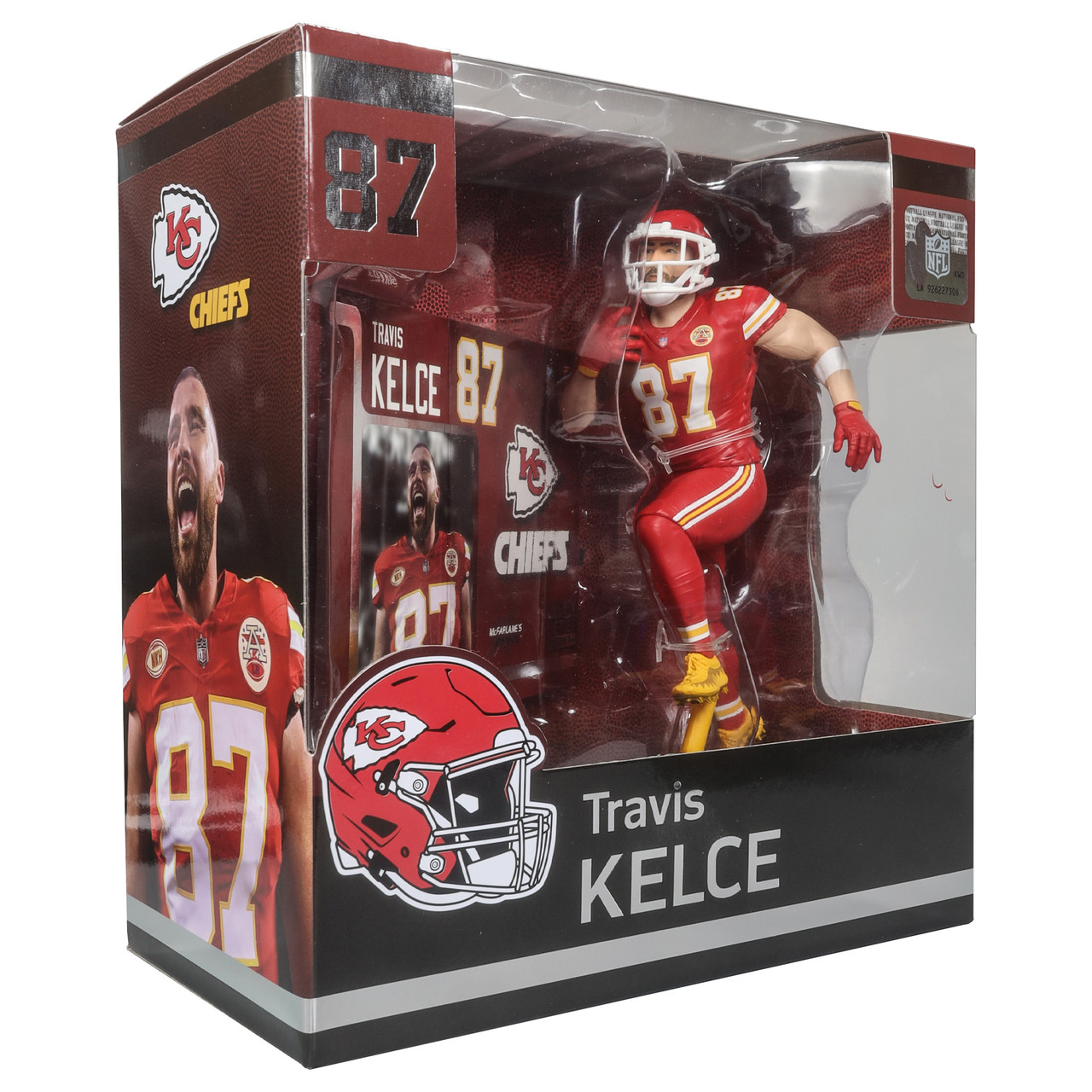 Travis Kelce (Kansas City Chiefs) NFL Factory Sealed Case (6) w