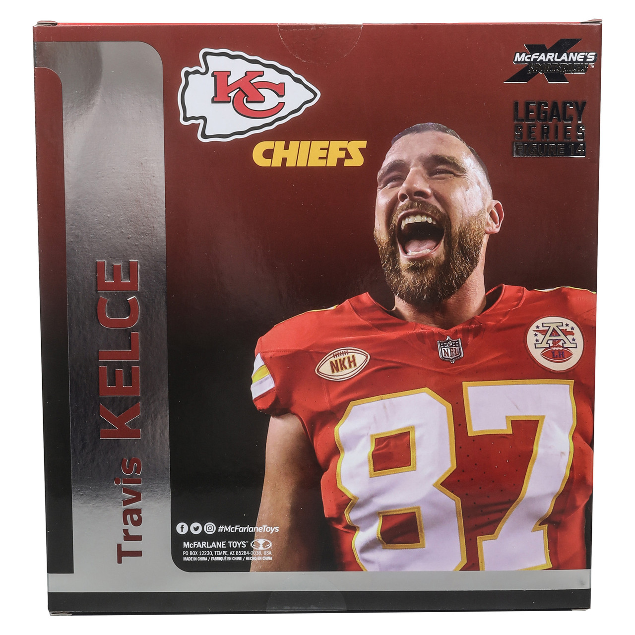 Travis Kelce (Kansas City Chiefs) NFL Factory Sealed Case (6) w