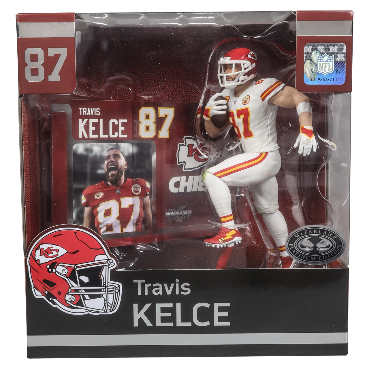 Travis Kelce (Kansas City Chiefs) NFL Factory Sealed Case (6) w