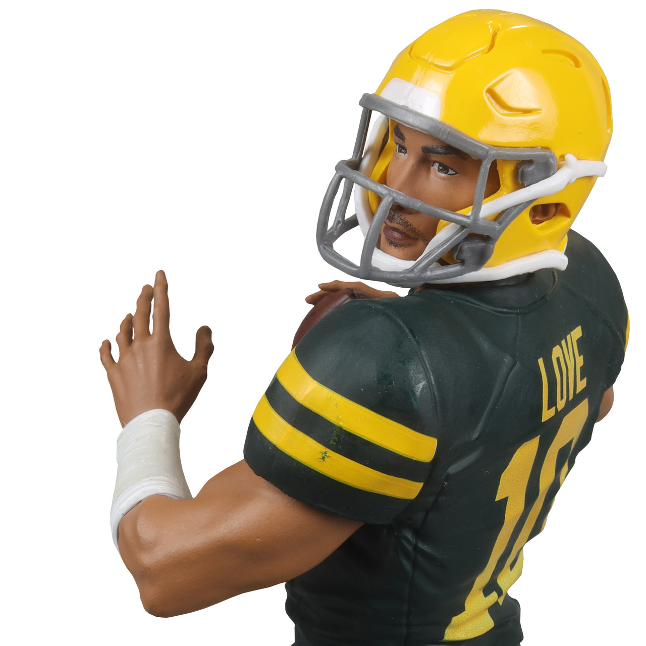 Jordan Love w/Classic Uniform Jersey (Green Bay Packers