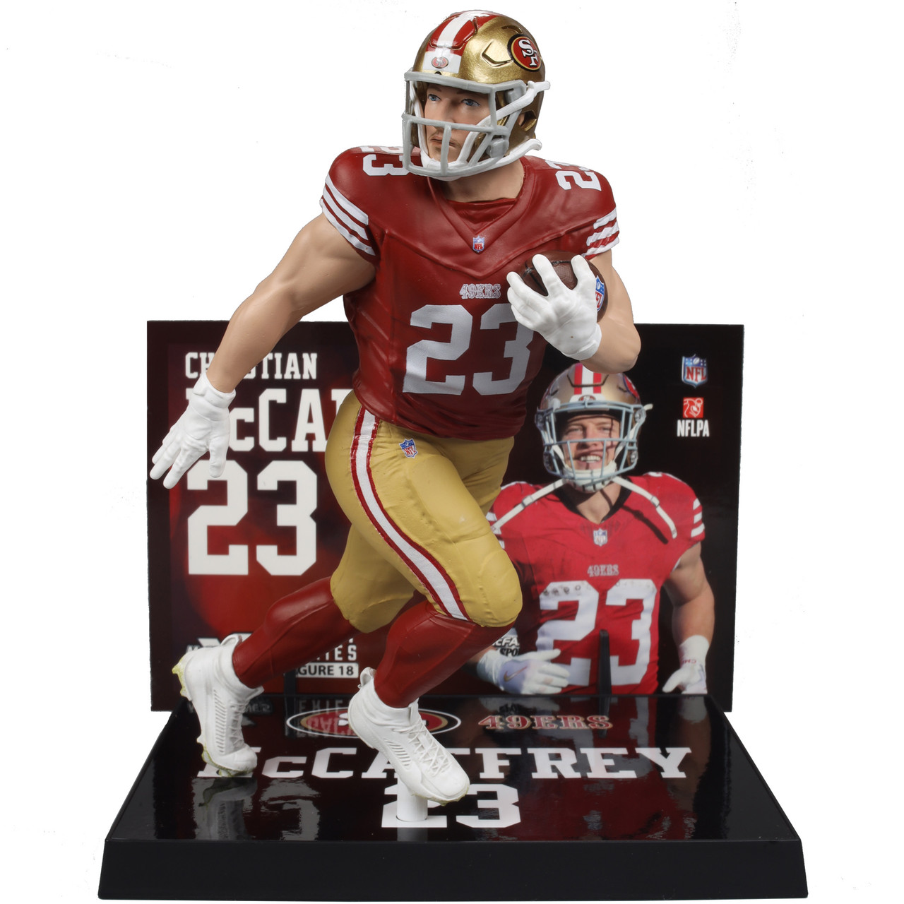 Christian McCaffrey (San Francisco 49ers) NFL Factory Sealed Case