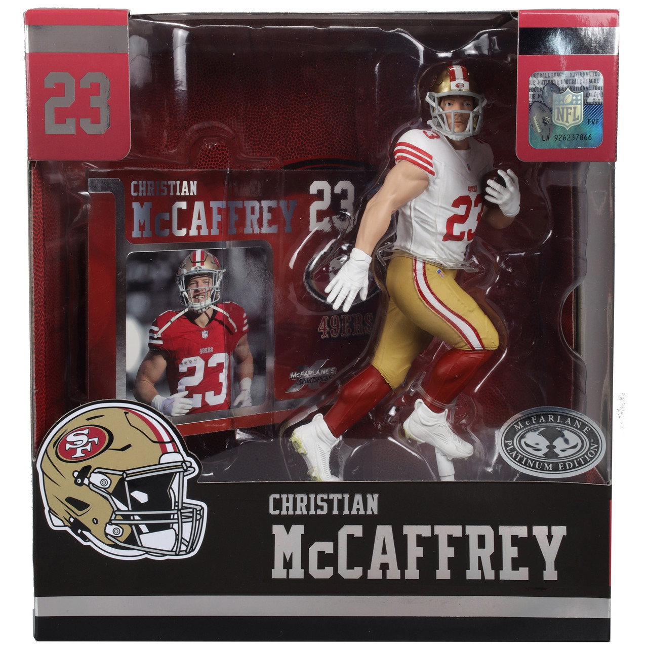 Christian McCaffrey (San Francisco 49ers) NFL Factory Sealed Case