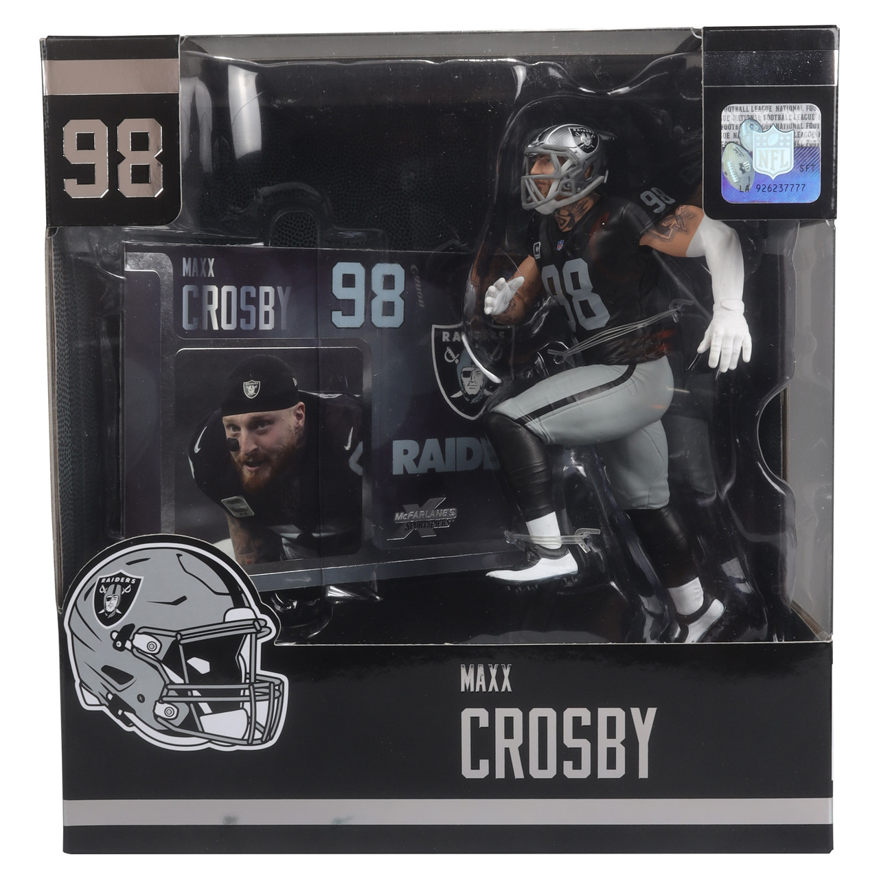 Maxx Crosby (Las Vegas Raiders) NFL Factory Sealed Case (6) w