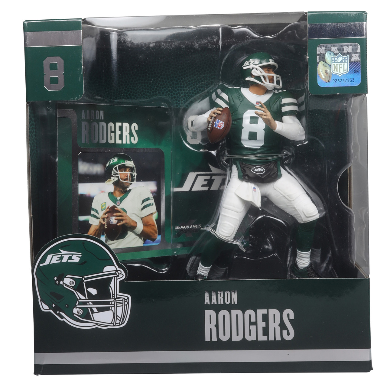 Aaron Rodgers (New York Jets) NFL Factory Sealed Case (6) w/CHASE